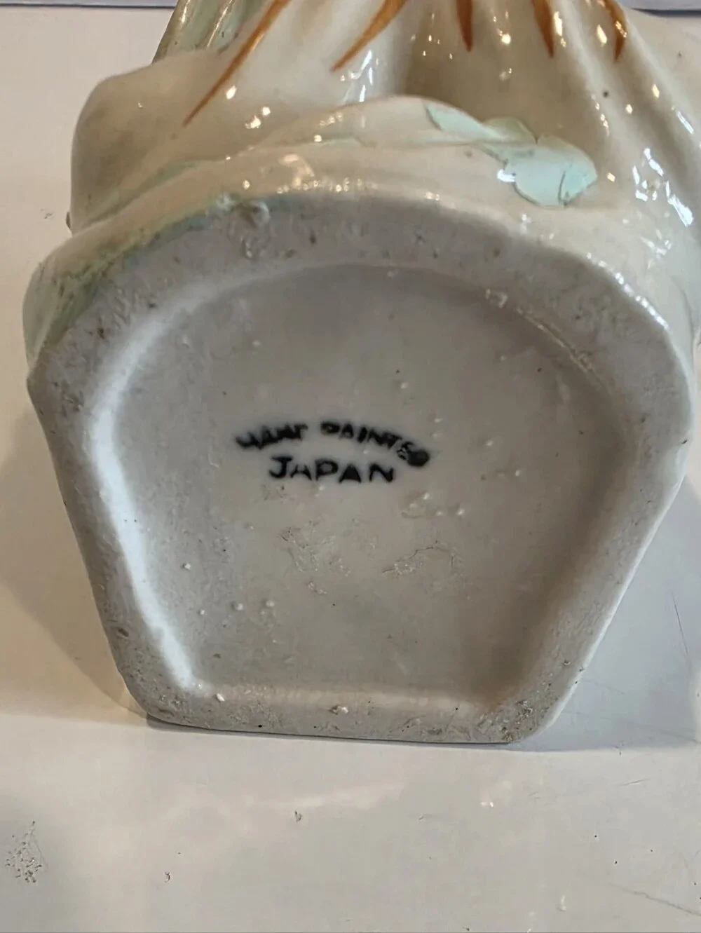 Vintage Ceramic Madonna Planter Vase Featuring A Praying Mother Mary